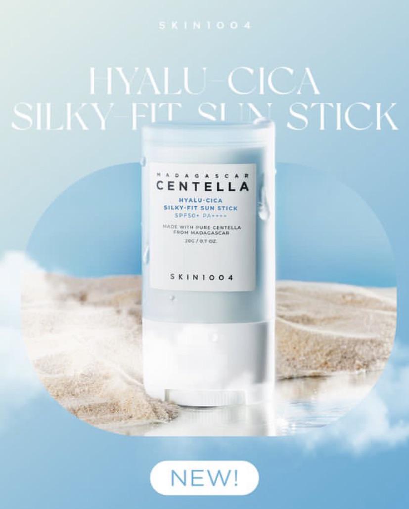 SKIN 1004 MADAGASCAR CENTELLA HYALU-CICA SILKY-FIT SUN STICK (4)