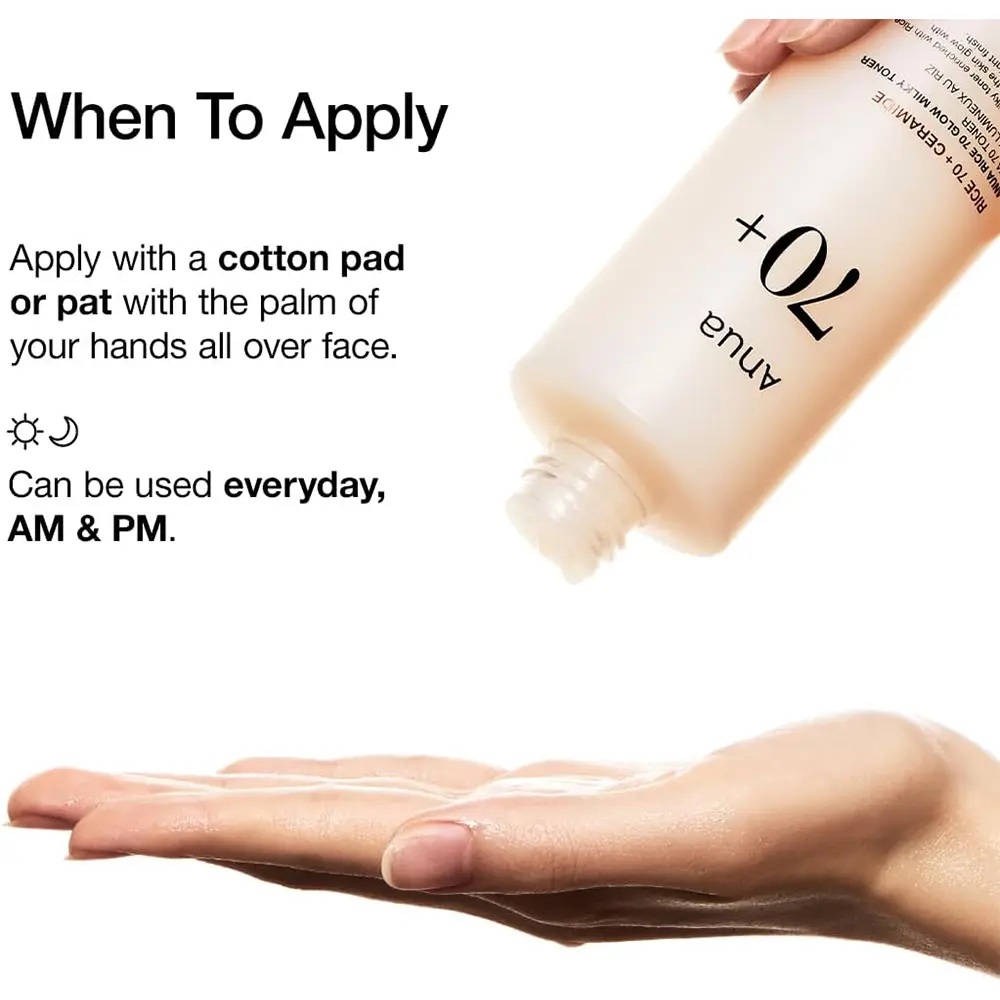 Anua Rice 70 Glow Milky Toner (1)