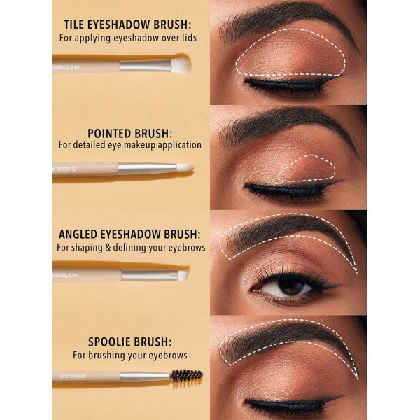 GLAM 101 EYE ESSENTIALS BRUSH SET WITH BAG (1)