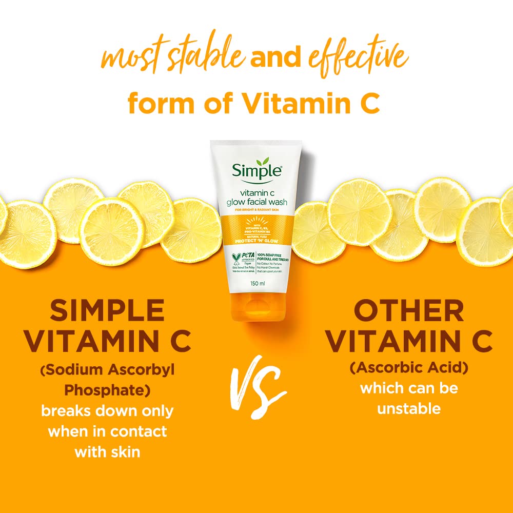 Simple Glow Facial Wash Vitamin C (5)
