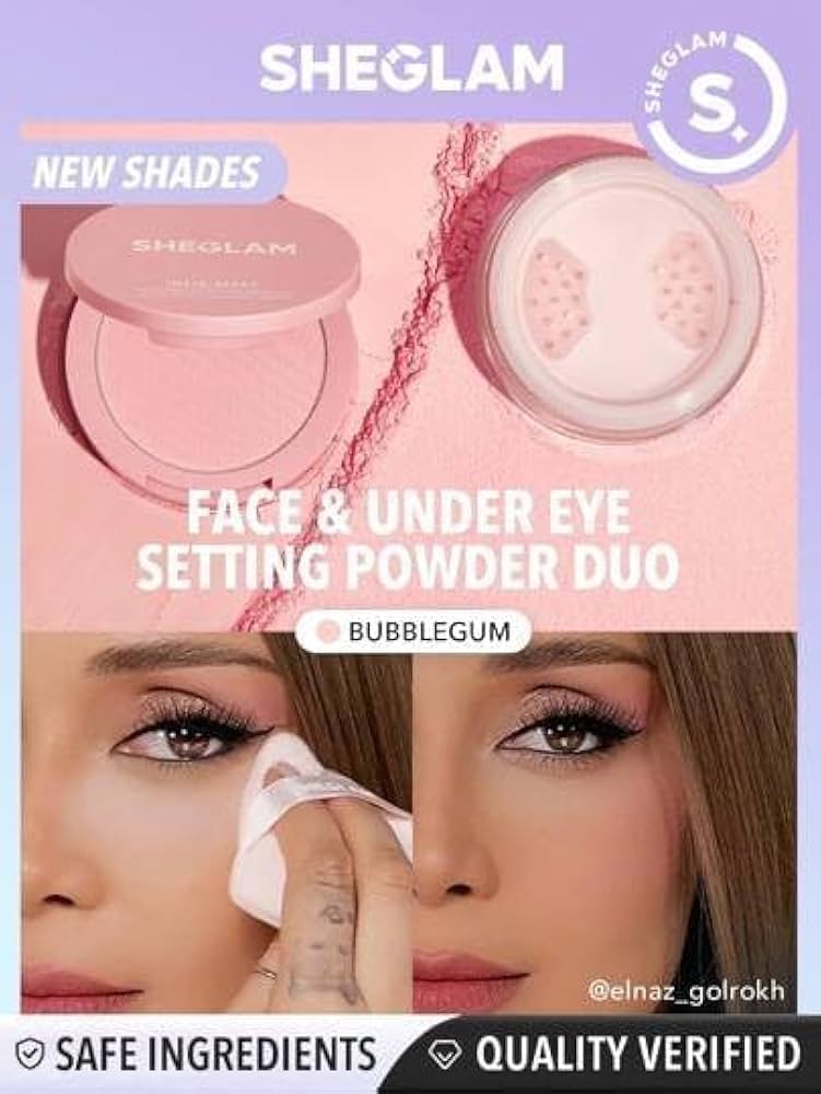 Sheglam Insta-ready Face & Under Eye Setting Powder Dou (1)
