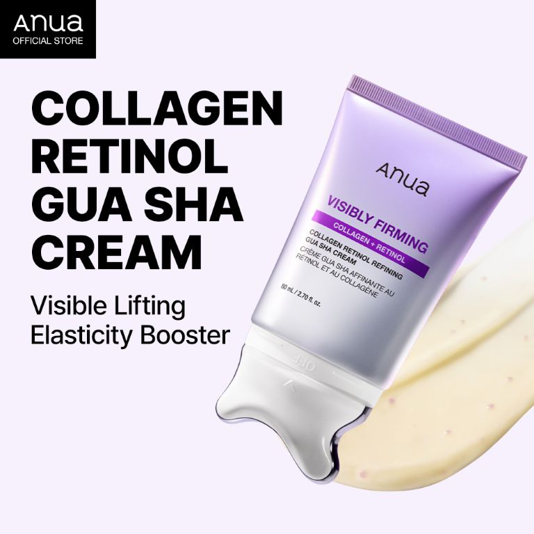 Anua Visibly Firming Collagen Retinol Refining Gua Sha Cream (1)